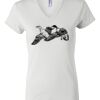 Women's Short Sleeve V-Neck T-Shirt Thumbnail