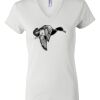 Women's Short Sleeve V-Neck T-Shirt Thumbnail