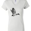 Women's Short Sleeve V-Neck T-Shirt Thumbnail