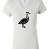 Women's Short Sleeve V-Neck T-Shirt Thumbnail