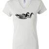 Women's Short Sleeve V-Neck T-Shirt Thumbnail