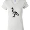 Women's Short Sleeve V-Neck T-Shirt Thumbnail