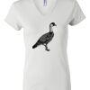 Women's Short Sleeve V-Neck T-Shirt Thumbnail