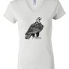 Women's Short Sleeve V-Neck T-Shirt Thumbnail