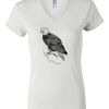 Women's Short Sleeve V-Neck T-Shirt Thumbnail