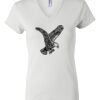 Women's Short Sleeve V-Neck T-Shirt Thumbnail