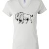 Women's Short Sleeve V-Neck T-Shirt Thumbnail