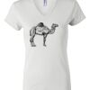 Women's Short Sleeve V-Neck T-Shirt Thumbnail