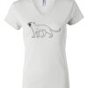 Women's Short Sleeve V-Neck T-Shirt Thumbnail