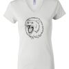 Women's Short Sleeve V-Neck T-Shirt Thumbnail