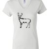 Women's Short Sleeve V-Neck T-Shirt Thumbnail