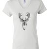 Women's Short Sleeve V-Neck T-Shirt Thumbnail