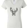 Women's Short Sleeve V-Neck T-Shirt Thumbnail