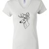 Women's Short Sleeve V-Neck T-Shirt Thumbnail