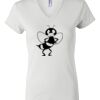 Women's Short Sleeve V-Neck T-Shirt Thumbnail