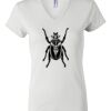 Women's Short Sleeve V-Neck T-Shirt Thumbnail