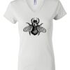 Women's Short Sleeve V-Neck T-Shirt Thumbnail