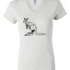 Women's Short Sleeve V-Neck T-Shirt Thumbnail