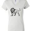 Women's Short Sleeve V-Neck T-Shirt Thumbnail