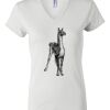 Women's Short Sleeve V-Neck T-Shirt Thumbnail