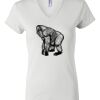 Women's Short Sleeve V-Neck T-Shirt Thumbnail