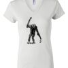 Women's Short Sleeve V-Neck T-Shirt Thumbnail