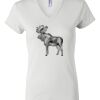 Women's Short Sleeve V-Neck T-Shirt Thumbnail