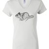 Women's Short Sleeve V-Neck T-Shirt Thumbnail