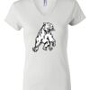 Women's Short Sleeve V-Neck T-Shirt Thumbnail