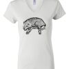 Women's Short Sleeve V-Neck T-Shirt Thumbnail