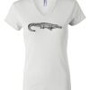 Women's Short Sleeve V-Neck T-Shirt Thumbnail