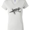 Women's Short Sleeve V-Neck T-Shirt Thumbnail