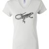 Women's Short Sleeve V-Neck T-Shirt Thumbnail