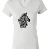 Women's Short Sleeve V-Neck T-Shirt Thumbnail