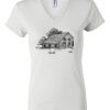 Women's Short Sleeve V-Neck T-Shirt Thumbnail