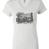 Women's Short Sleeve V-Neck T-Shirt Thumbnail