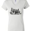 Women's Short Sleeve V-Neck T-Shirt Thumbnail