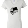 Women's Short Sleeve V-Neck T-Shirt Thumbnail