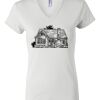 Women's Short Sleeve V-Neck T-Shirt Thumbnail