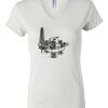 Women's Short Sleeve V-Neck T-Shirt Thumbnail