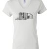 Women's Short Sleeve V-Neck T-Shirt Thumbnail