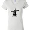 Women's Short Sleeve V-Neck T-Shirt Thumbnail