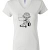 Women's Short Sleeve V-Neck T-Shirt Thumbnail