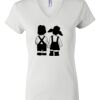 Women's Short Sleeve V-Neck T-Shirt Thumbnail