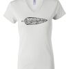 Women's Short Sleeve V-Neck T-Shirt Thumbnail