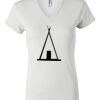 Women's Short Sleeve V-Neck T-Shirt Thumbnail