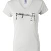 Women's Short Sleeve V-Neck T-Shirt Thumbnail