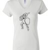 Women's Short Sleeve V-Neck T-Shirt Thumbnail