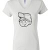 Women's Short Sleeve V-Neck T-Shirt Thumbnail