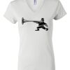 Women's Short Sleeve V-Neck T-Shirt Thumbnail